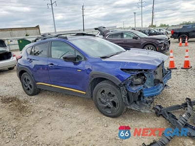 Czwarte zdjęcie samochodu z boku: 2024 SUBARU CROSSTREK SPORT VIN:4S4GUHF68R3749200 - miniatura