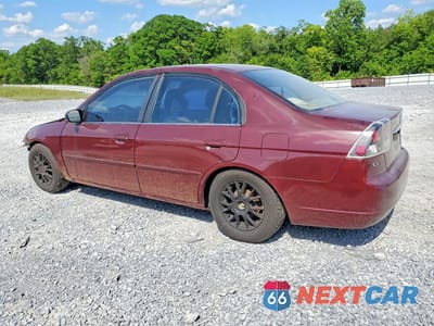Drugie zdjęcie samochodu z przodu: 2002 HONDA CIVIC LX VIN:2HGES165X2H520733 - miniatura
