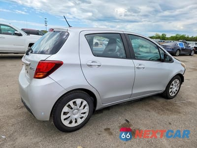 Trzecie zdjęcie samochodu z tyłu: 2015 TOYOTA YARIS 5-DOOR L VIN:VNKKTUD34FA027515 - miniatura
