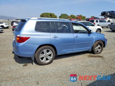 Trzecie zdjęcie samochodu z tyłu: 2008 TOYOTA HIGHLANDER LIMITED VIN:JTEDS42A582008812 - miniatura
