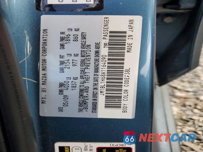 Zdjęcie 14 z 14 samochodu: 2010 MAZDA 3 S VIN:JM1BL1H68A1164090 - miniatura