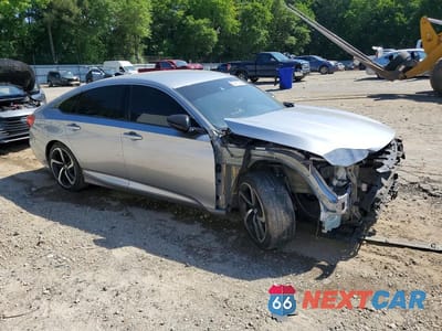 Czwarte zdjęcie samochodu z boku: 2022 HONDA ACCORD HYBRID SPORT VIN:1HGCV3F22NA022822 - miniatura