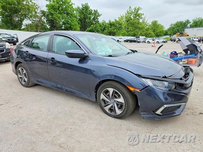 Czwarte zdjęcie samochodu z boku: 2020 HONDA CIVIC LX VIN:2HGFC2F65LH513514 - miniatura