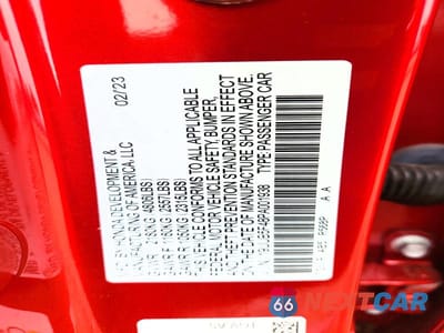 Zdjęcie 13 z 13 samochodu: 2023 ACURA TLX TECHNOLOGY VIN:19UUB5F48PA001938 - miniatura