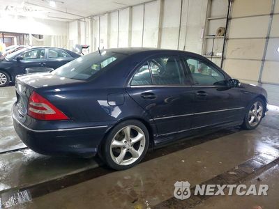 Trzecie zdjęcie samochodu z tyłu: 2006 MERCEDES-BENZ C 230 VIN:WDBRF52H86F763541 - miniatura