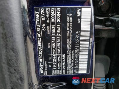 Zdjęcie 13 z 13 samochodu: 2021 MERCEDES-BENZ GLA 250 4MATIC VIN:W1N4N4HB9MJ162895 - miniatura