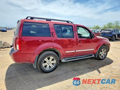 Trzecie zdjęcie samochodu z tyłu: 2012 NISSAN PATHFINDER S VIN:5N1AR1NB2CC608286 - miniatura