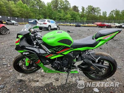 Trzecie zdjęcie samochodu z tyłu: 2024 KAWASAKI ZX636 K VIN:JKBZXJK14RA000529 - miniatura