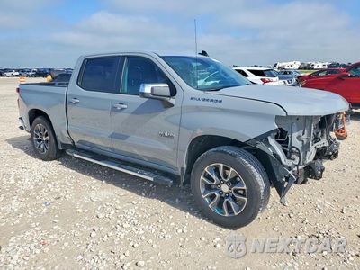 Czwarte zdjęcie samochodu z boku: 2024 CHEVROLET SILVERADO C1500 LT VIN:3GCPACEDXRG457321 - miniatura