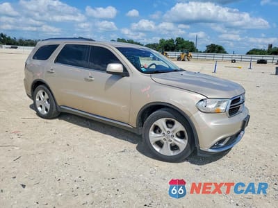 Czwarte zdjęcie samochodu z boku: 2014 DODGE DURANGO SXT VIN:1C4RDHAG7EC353668 - miniatura