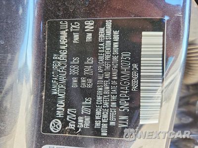 Zdjęcie 12 z 12 samochodu: 2021 HYUNDAI ELANTRA LIMITED VIN:5NPLP4AGXMH027310 - miniatura