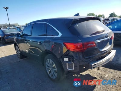 Drugie zdjęcie samochodu z przodu: 2015 ACURA MDX TECHNOLOGY VIN:5FRYD4H44FB017091 - miniatura