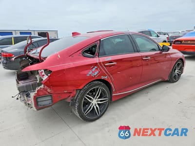 Trzecie zdjęcie samochodu z tyłu: 2021 HONDA ACCORD TOURING VIN:1HGCV2F90MA015907 - miniatura