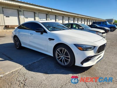 Czwarte zdjęcie samochodu z boku: 2019 MERCEDES-BENZ AMG GT 53 VIN:WDD7X6BB9KA004322 - miniatura