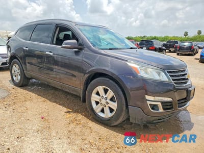 Czwarte zdjęcie samochodu z boku: 2014 CHEVROLET TRAVERSE LT VIN:1GNKVGKD7EJ337129 - miniatura