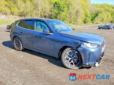 Czwarte zdjęcie samochodu z boku: 2026 BMW X3 30 XDRIVE VIN:5UX53GP08T9254095 - miniatura