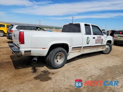 Trzecie zdjęcie samochodu z tyłu: 1997 GMC SIERRA C3500 VIN:1GTHC39F6VE518644 - miniatura