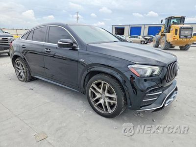 Czwarte zdjęcie samochodu z boku: 2021 MERCEDES-BENZ GLE COUPE AMG 53 4MATIC VIN:4JGFD6BB1MA371938 - miniatura
