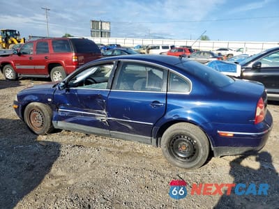 Drugie zdjęcie samochodu z przodu: 2002 VOLKSWAGEN PASSAT GLS VIN:WVWPD63B92P435158 - miniatura