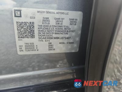 Zdjęcie 13 z 13 samochodu: 2019 BUICK ENCLAVE ESSENCE VIN:5GAERBKW8KJ271427 - miniatura