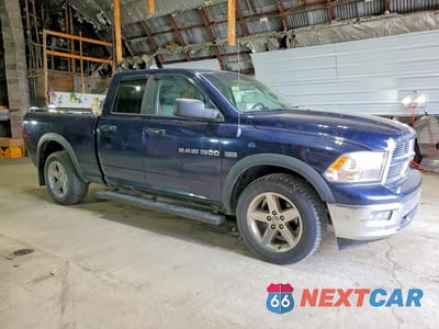 Czwarte zdjęcie samochodu z boku: 2012 DODGE RAM 1500 SLT VIN:1C6RD7GT0CS254389 - miniatura
