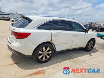 Trzecie zdjęcie samochodu z tyłu: 2016 ACURA MDX ADVANCE VIN:5FRYD3H97GB014953 - miniatura