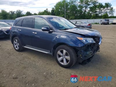 Czwarte zdjęcie samochodu z boku: 2013 ACURA MDX TECHNOLOGY VIN:2HNYD2H37DH506549 - miniatura