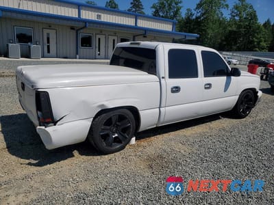 Trzecie zdjęcie samochodu z tyłu: 2007 CHEVROLET SILVERADO C1500 CLASSIC CREW CAB VIN:2GCEC13V871183365 - miniatura