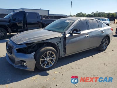 2017 INFINITI Q50 3.0T SIGNATURE EDITION JN1EV7AR3HM840813 - główne zdjęcie licytacji z USA - miniatura