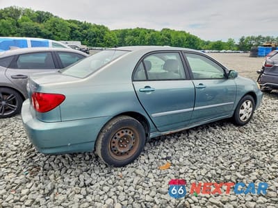Trzecie zdjęcie samochodu z tyłu: 2005 TOYOTA COROLLA LE VIN:2T1BR30E35C396062 - miniatura
