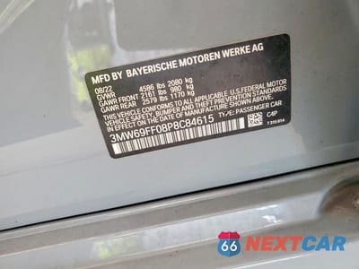 Zdjęcie 12 z 12 samochodu: 2023 BMW 330I VIN:3MW69FF08P8C84615 - miniatura