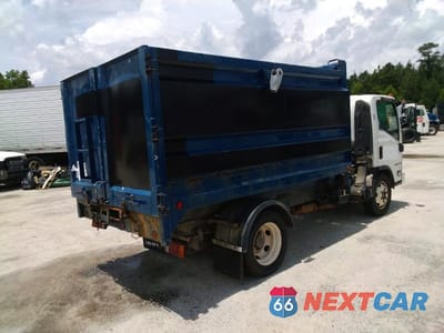 Trzecie zdjęcie samochodu z tyłu: 2015 ISUZU NPR HD DUMP TRUCK VIN:54DC4W1B6FS804882 - miniatura
