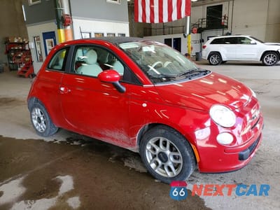 Czwarte zdjęcie samochodu z boku: 2012 FIAT 500 POP VIN:3C3CFFAR8CT381927 - miniatura