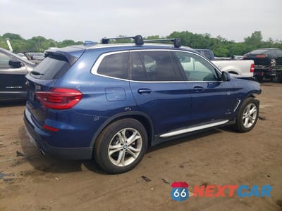 Trzecie zdjęcie samochodu z tyłu: 2018 BMW X3 XDRIVE30I VIN:5UXTR9C51JLC69348 - miniatura