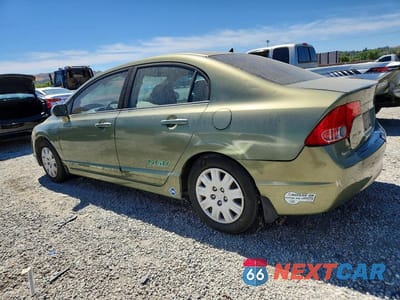 Drugie zdjęcie samochodu z przodu: 2008 HONDA CIVIC GX VIN:1HGFA46538L000071 - miniatura