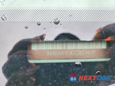 Zdjęcie 12 z 12 samochodu: 2007 NISSAN MAXIMA 3.5 SE VIN:1N4BA41E47C854818 - miniatura