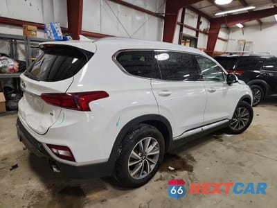 Trzecie zdjęcie samochodu z tyłu: 2020 HYUNDAI SANTA FE SEL VIN:5NMS3CAD0LH297164 - miniatura