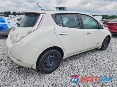 Trzecie zdjęcie samochodu z tyłu: 2013 NISSAN LEAF S VIN:1N4AZ0CP9DC417145 - miniatura