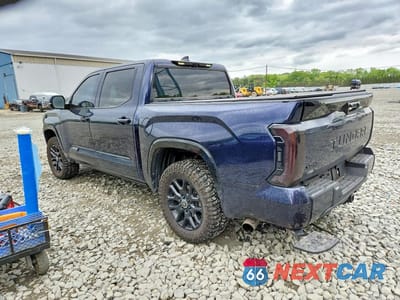 Drugie zdjęcie samochodu z przodu: 2024 TOYOTA TUNDRA PLATINUM HV VIN:5TFNC5DB5RX051133 - miniatura