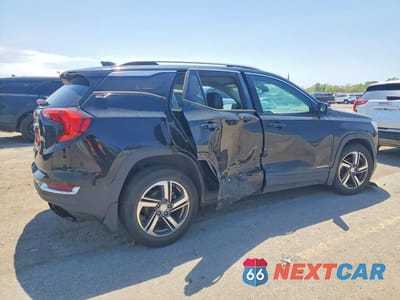 Trzecie zdjęcie samochodu z tyłu: 2020 GMC TERRAIN SLT VIN:3GKALPEV6LL145404 - miniatura