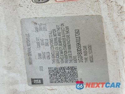 Zdjęcie 12 z 12 samochodu: 2021 CHEVROLET CAMARO LS VIN:1G1FB3DS5K0117263 - miniatura