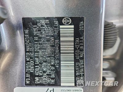 Zdjęcie 12 z 12 samochodu: 2017 TOYOTA CAMRY SE VIN:4T1BF1FK7HU443798 - miniatura