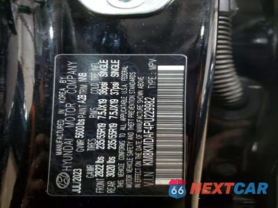 Zdjęcie 13 z 13 samochodu: 2023 HYUNDAI IONIQ 5 SE VIN:KM8KMDAF4PU229982 - miniatura