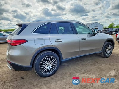 Trzecie zdjęcie samochodu z tyłu: 2023 MERCEDES-BENZ GLC 300 4MATIC VIN:W1NKM4HB0PU033621 - miniatura