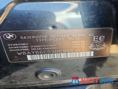 Zdjęcie 13 z 13 samochodu: 2013 BMW 750 XI VIN:WBAYB6C53DC998363 - miniatura