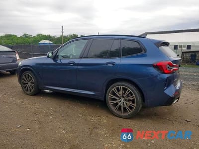 Drugie zdjęcie samochodu z przodu: 2022 BMW X3 XDRIVE30I VIN:WBX57DP03NN173992 - miniatura