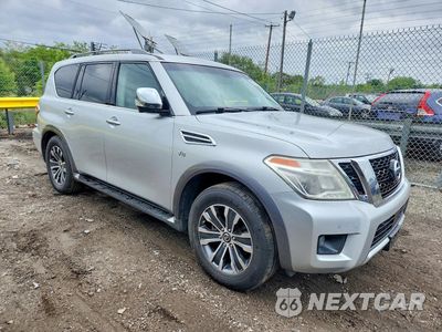 Czwarte zdjęcie samochodu z boku: 2017 NISSAN ARMADA SL VIN:JN8AY2NC5H9512618 - miniatura