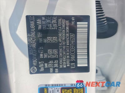 Zdjęcie 12 z 12 samochodu: 2026 HYUNDAI TUCSON SEL CONVENIENCE VIN:5NMJC3DE9TH652087 - miniatura