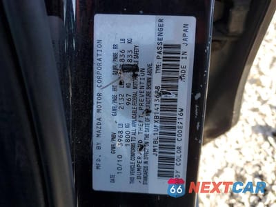 Zdjęcie 12 z 12 samochodu: 2011 MAZDA 3 I VIN:JM1BL1UFXB1413688 - miniatura