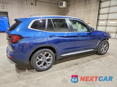 Trzecie zdjęcie samochodu z tyłu: 2024 BMW X3 XDRIVE30I VIN:5UX53DP01R9W27369 - miniatura